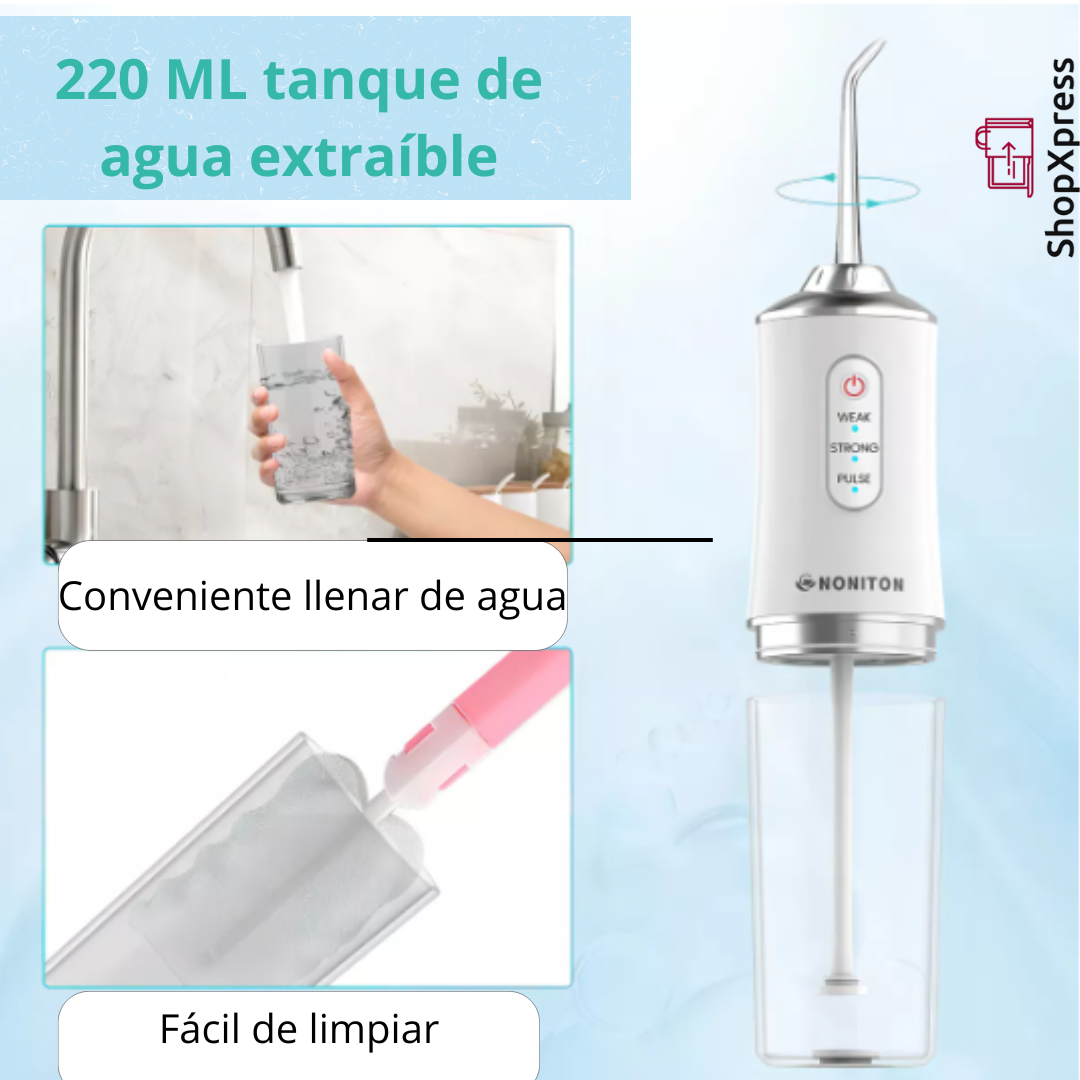 1+1 GRATIS AquaSmile™- Irrigador Oral Dientes Perfectos