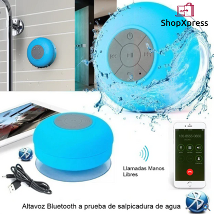 TideTune™ - Altavoz Bluetooth Impermeable + AUDÍFONOS DE REGALO