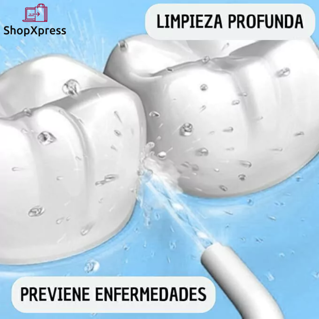 1+1 GRATIS AquaSmile™- Irrigador Oral Dientes Perfectos