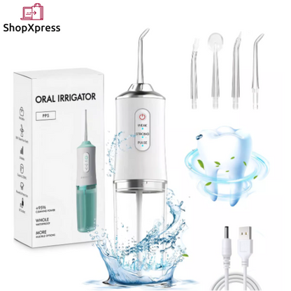 1+1 GRATIS AquaSmile™- Irrigador Oral Dientes Perfectos