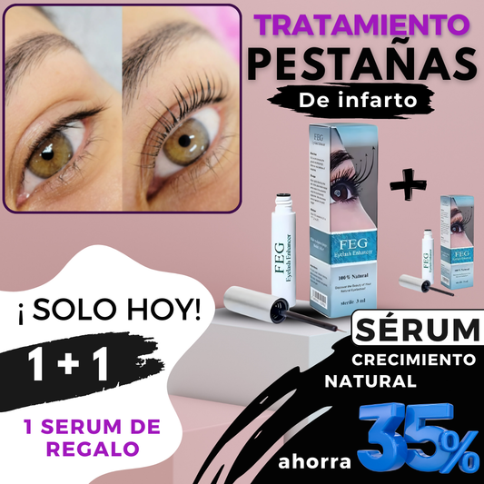 LashGlow™ - Tratamiento de Pestañas 3x Más Largas en 2 Semanas